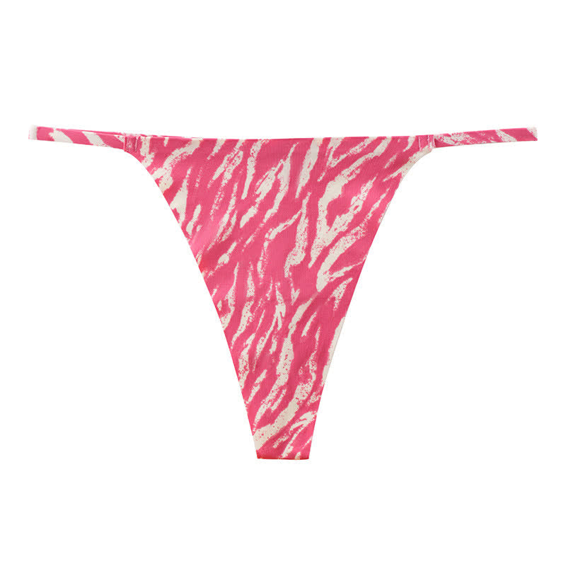 Wild Stripe String-Slips (3er-Pack) - Rosa - XL - image 10