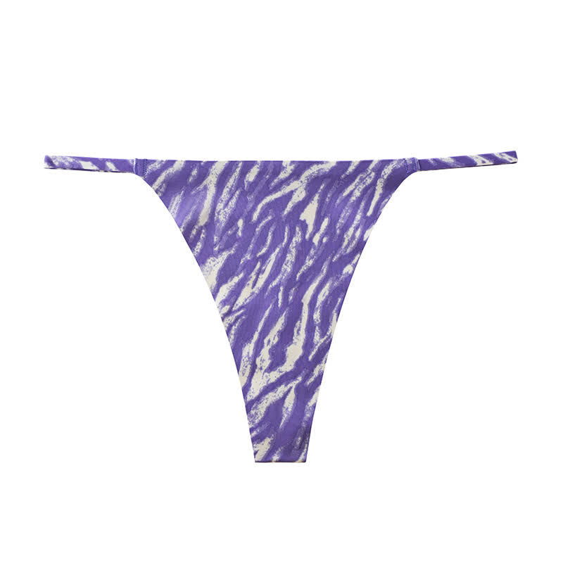 Wild Stripe String-Slips (3er-Pack) - Lila - XL - image 11