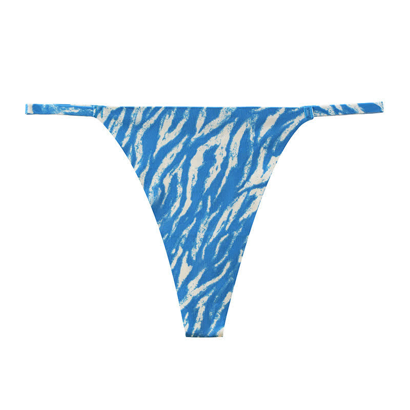 Wild Stripe String-Slips (3er-Pack) - Blau - XL - image 12
