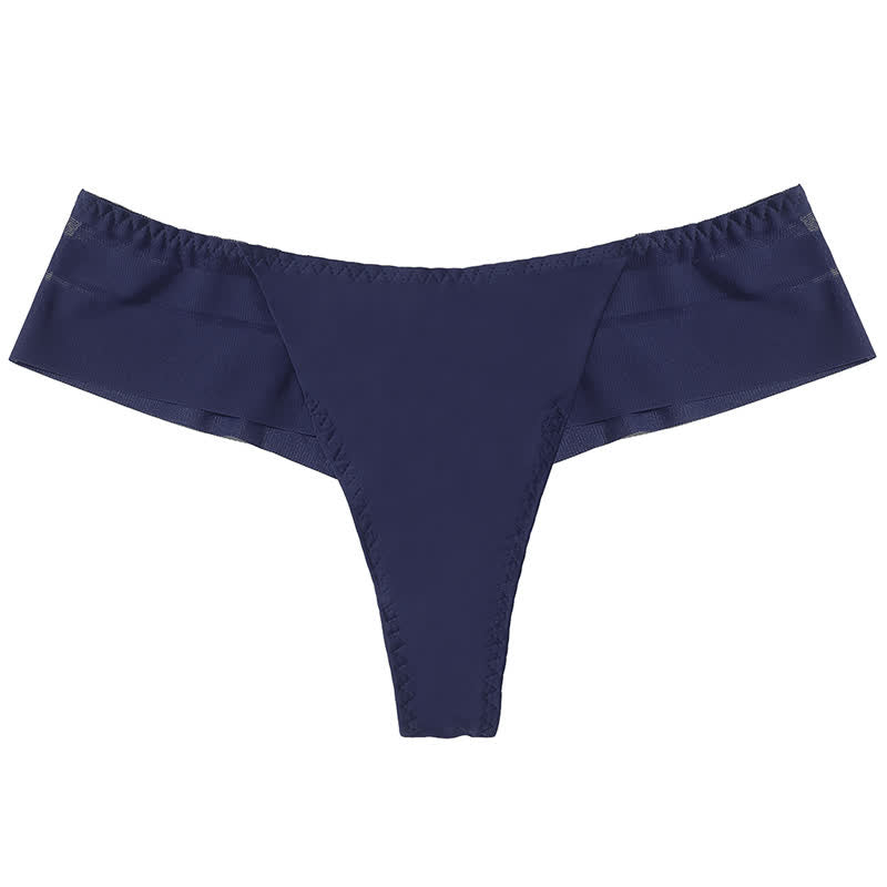 Leichte, transparente Netz-Tangas (3er-Pack) - Blau - XL - image 8