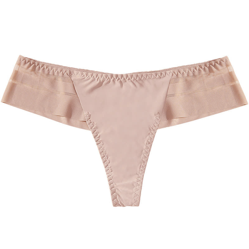 Leichte, transparente Netz-Tangas (3er-Pack) - Khaki - XL - image 11