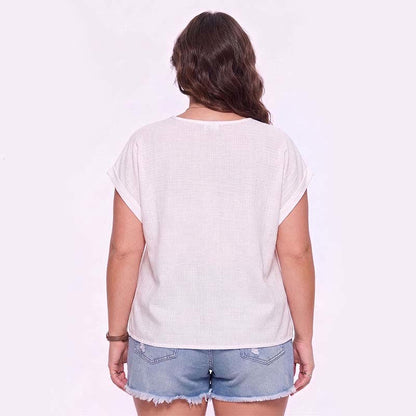 Plus Size Mesh-Rückentop - image 1