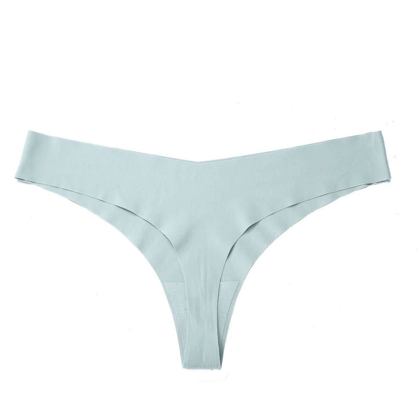 Glatte, nahtlose Slips mit niedrigem Bund (3er-Pack) - Hellblau - XXL - image 18