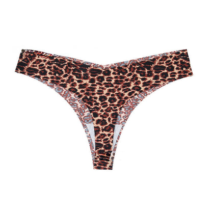 Wild Zebra V-Cut-Slips (4er-Pack) - Kaffee - XL - image 8