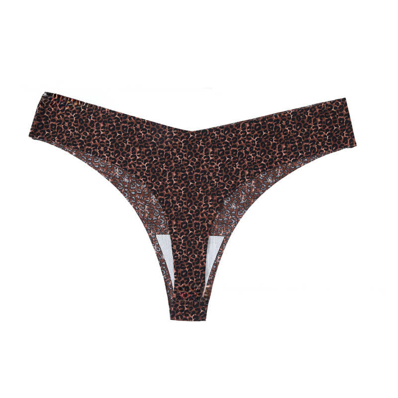 Wild Zebra V-Cut-Slips (4er-Pack) - Braun - XL - image 6