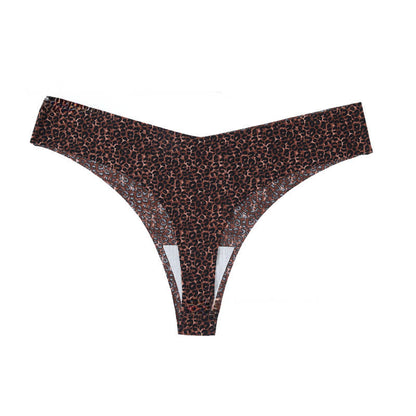 Wild Zebra V-Cut-Slips (4er-Pack) - Braun - XL - image 6