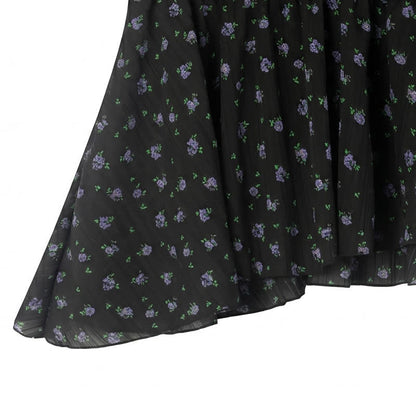 Plus Size Bluse aus Chiffon mit floralem Schößchen - image 6