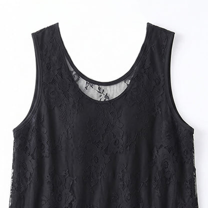 Bluse aus Spitzenmesh in Übergröße - image 5