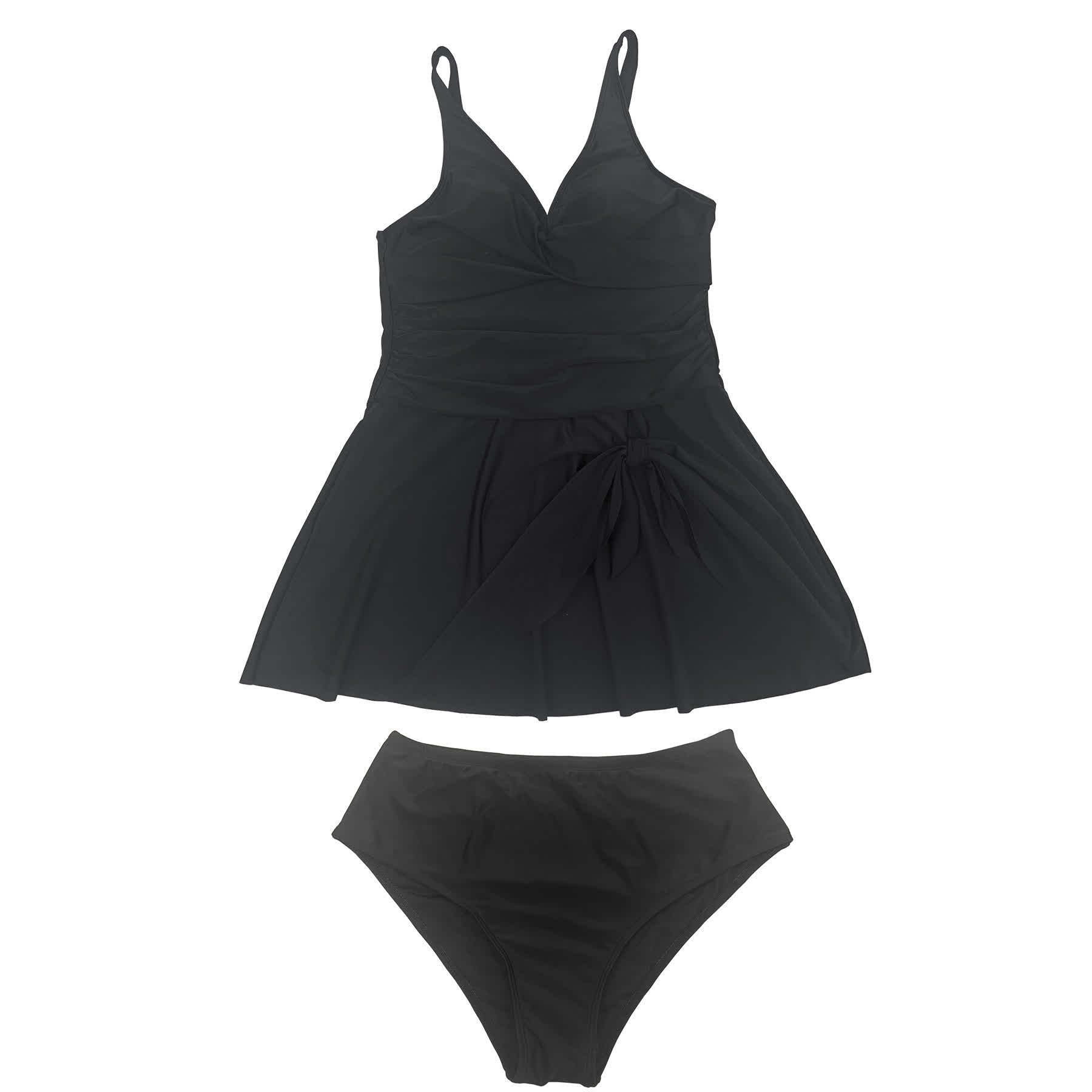 Wickelkleid mit Rock - image 7
