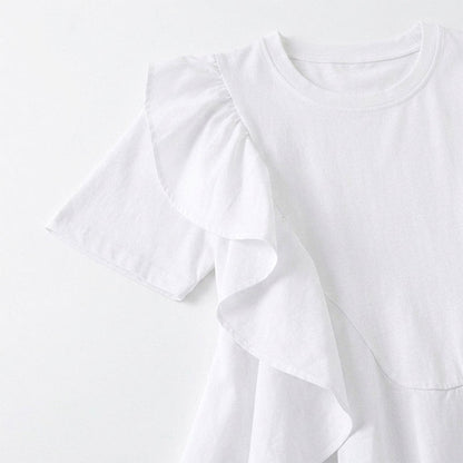 Bluse in A-Linie mit asymmetrischem Rüschendetail - image 8