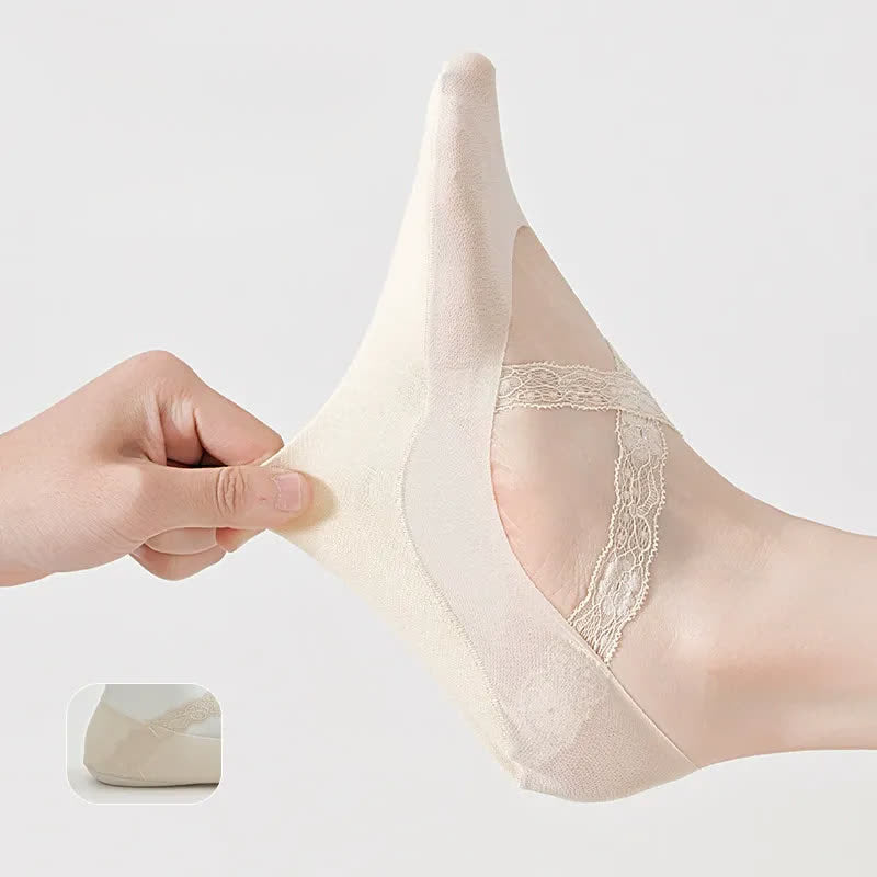 Spitze, atmungsaktive, unsichtbare Socken (3 Paar) - image 3