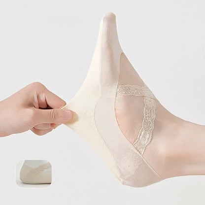 Spitze, atmungsaktive, unsichtbare Socken (3 Paar) - image 3