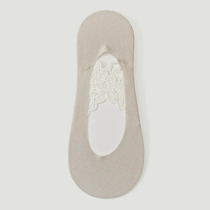 Spitze, atmungsaktive, unsichtbare Socken (3 Paar) - Hellgrau - EU35-39 (US2-6) - image 8