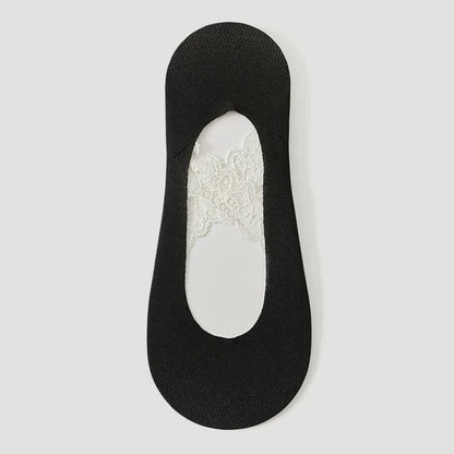 Spitze, atmungsaktive, unsichtbare Socken (3 Paar) - Schwarz-A - EU35-39 (US2-6) - image 11