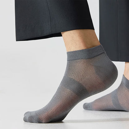 Transparente Knöchelsocken aus atmungsaktivem Mesh (4 Paar) - image 1
