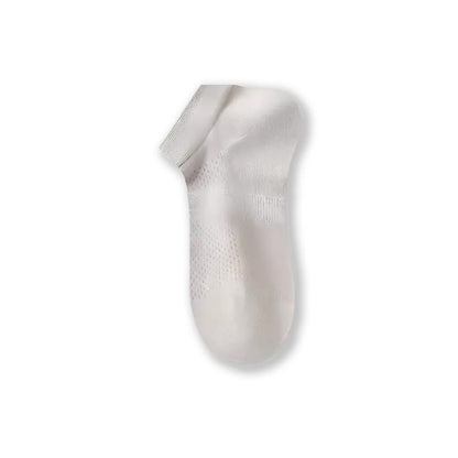 Transparente Knöchelsocken aus atmungsaktivem Mesh (4 Paar) - Hellgrau - EU39-45 (US6-11) - image 8