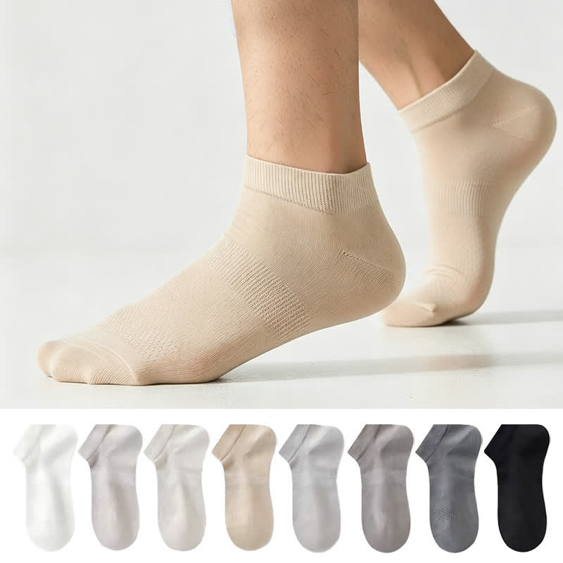 Transparente Knöchelsocken aus atmungsaktivem Mesh (4 Paar) - image 0