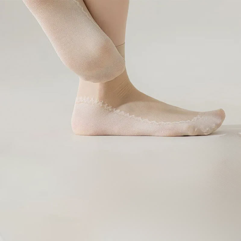 Transparente Komfort-Viertelsocken (8 Paar) - image 3