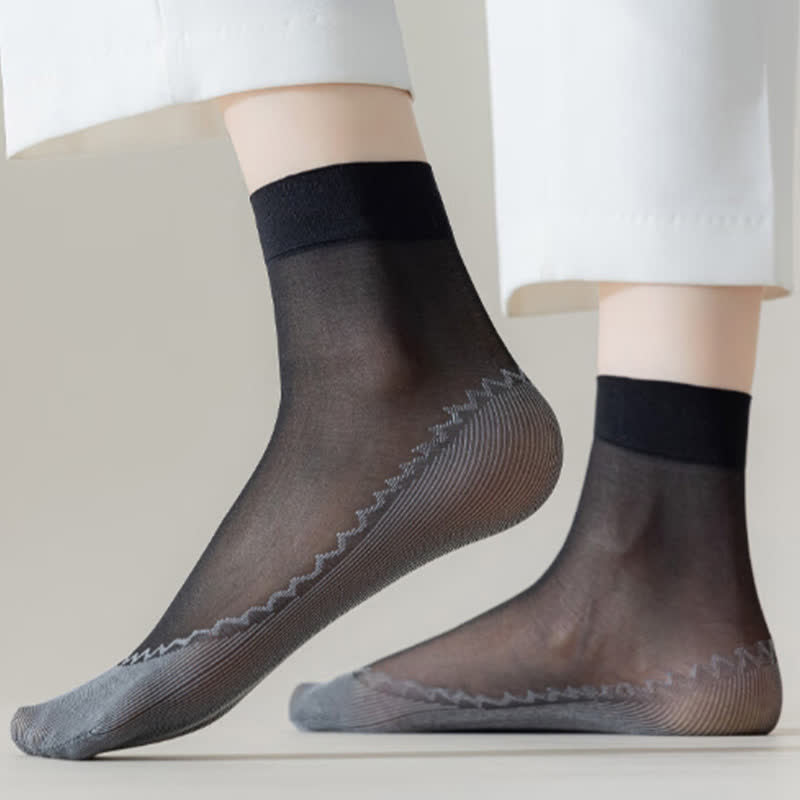 Transparente Komfort-Viertelsocken (8 Paar) - image 1