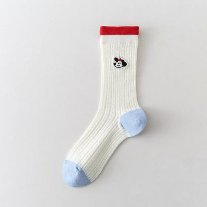 Gepunktete, transparente Viertelsocken aus Netzgewebe (4 Paar) - Kleiner Hund - EU35-40 (US2-7) - image 4