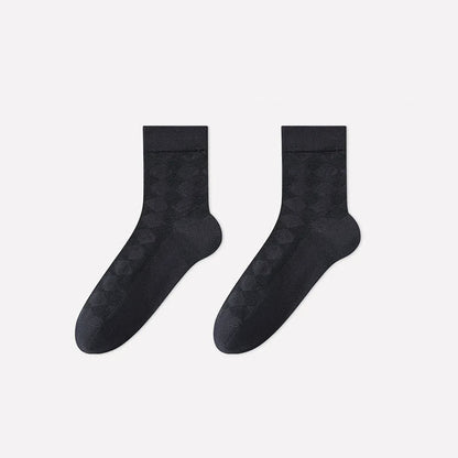 Weiche Argyle-Strick-Viertelsocken (4 Paar) - Marineblau - EU40-45 (US7-11) - image 7