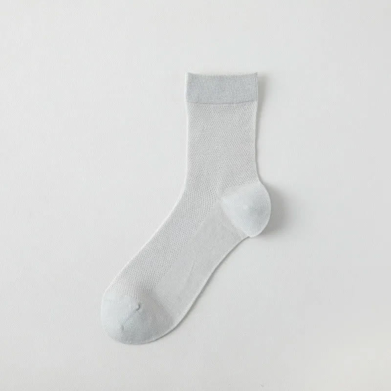 Air Mesh Viertelsocken (6 Paar) - Hellgrau - EU35-43 (US2-9) - image 10