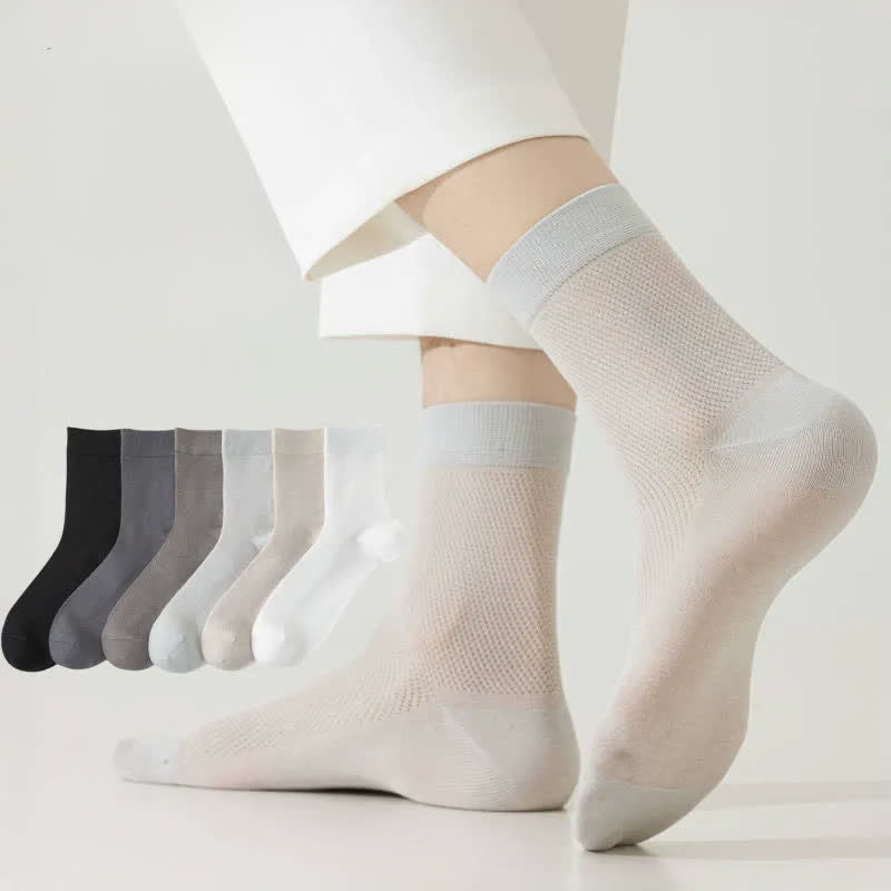 Air Mesh Viertelsocken (6 Paar) - image 0