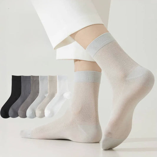 Air Mesh Viertelsocken (6 Paar) - image 0