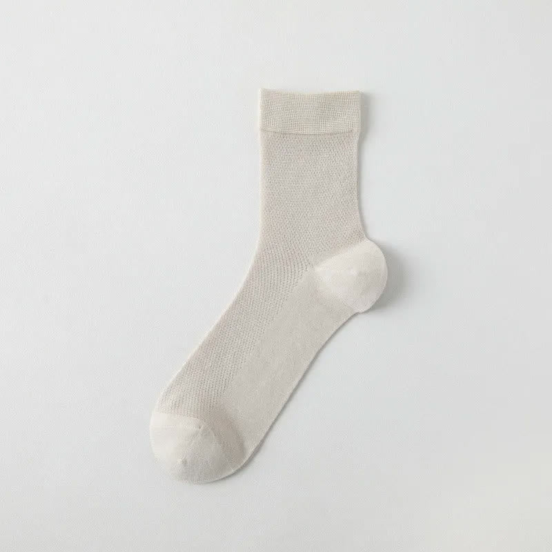 Air Mesh Viertelsocken (6 Paar) - Warmgrau - EU35-43 (US2-9) - image 9