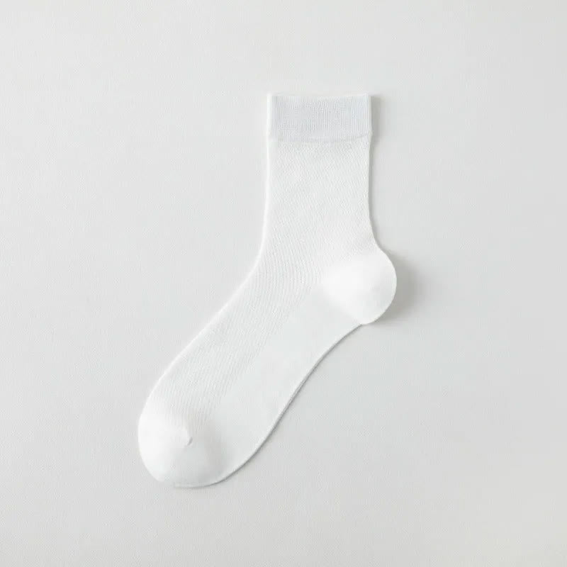Air Mesh Viertelsocken (6 Paar) - Weiß - EU35-43 (US2-9) - image 6