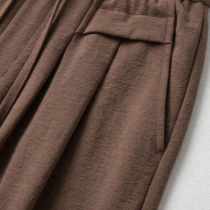 Bequeme, dehnbare Freizeithose mit weitem Bein - image 17