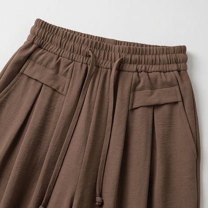 Bequeme, dehnbare Freizeithose mit weitem Bein - image 18