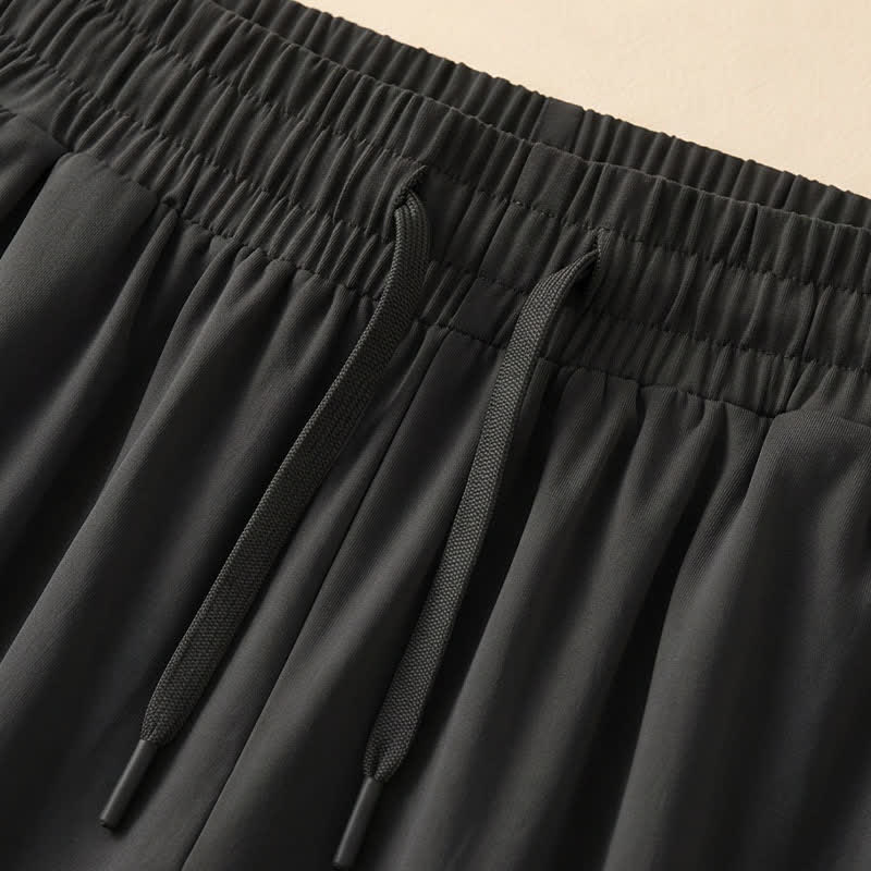 Lässige Lounge-Shorts mit Kordelzug - image 3