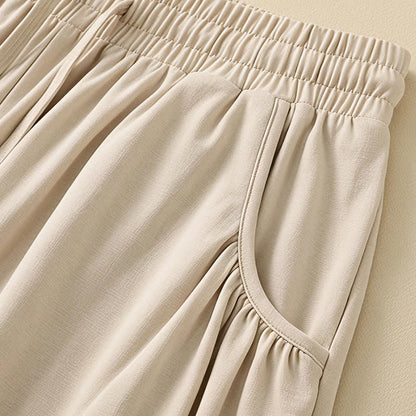 Lässige Lounge-Shorts mit Kordelzug - image 9
