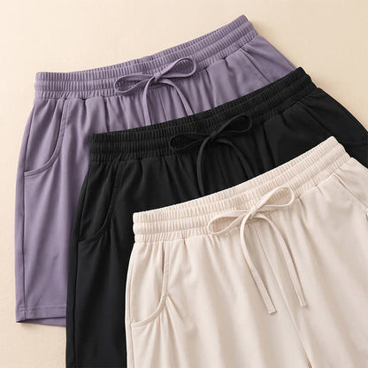 Lässige Lounge-Shorts mit Kordelzug - image 7