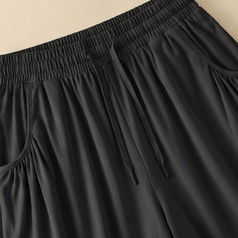 Lässige Lounge-Shorts mit Kordelzug - image 1