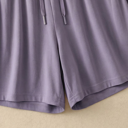 Lässige Lounge-Shorts mit Kordelzug - image 10