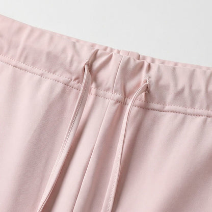 Lounge-Shorts aus Eisseide mit Kordelzug - image 9