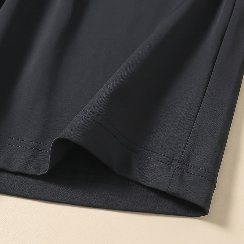 Lounge-Shorts aus Eisseide mit Kordelzug - image 16