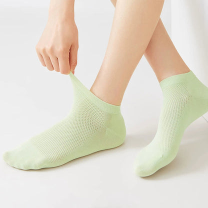 Atmungsaktive Mesh-Knöchelsocken (10 Paar) - image 2
