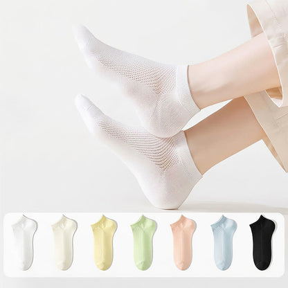 Atmungsaktive, unsichtbare Netzsocken (10 Paar) - image 0
