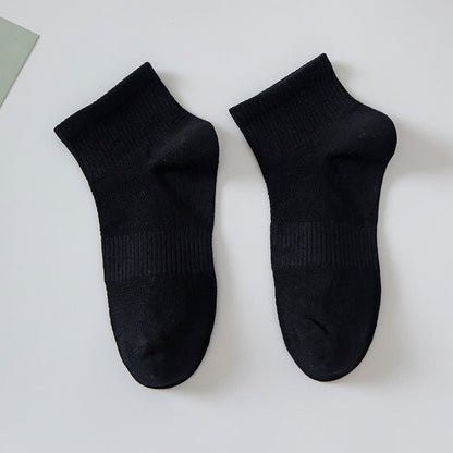 Weiche Baumwoll-Knöchelsocken (7 Paar) - Schwarz - EU36-42 (US3-8,5) - image 7