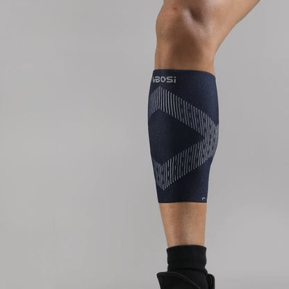 Kompressions-Wadenstulpe aus atmungsaktivem Mesh - Marineblau - XL - image 5