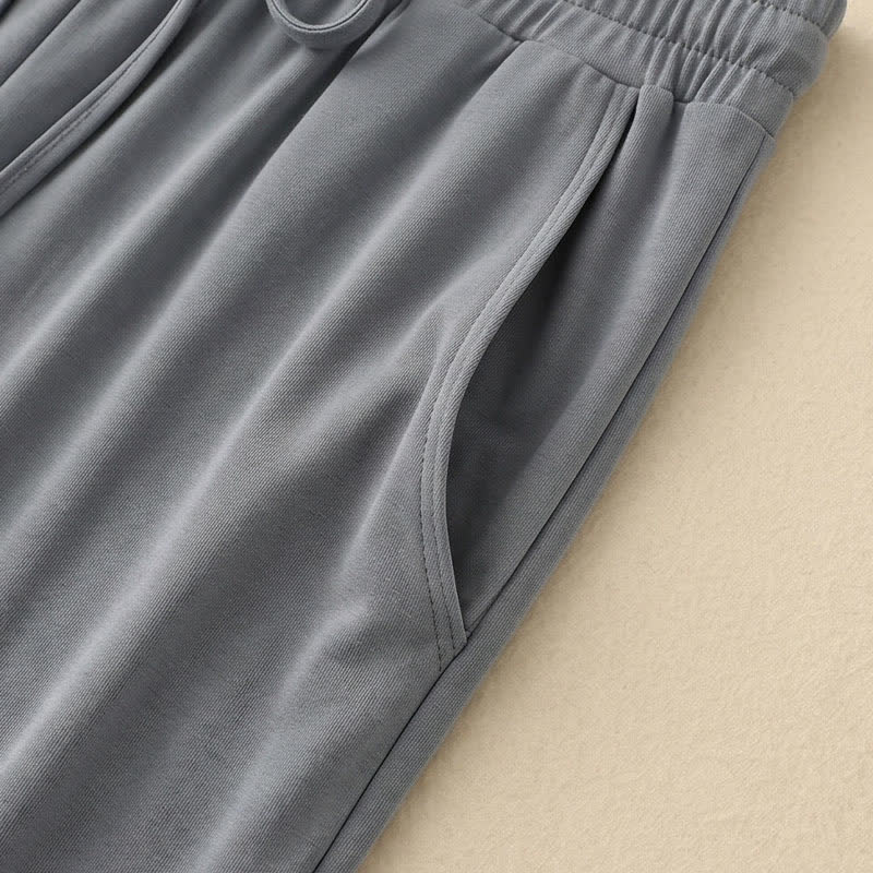 Heather Lounge Pants mit weitem Bein - image 27