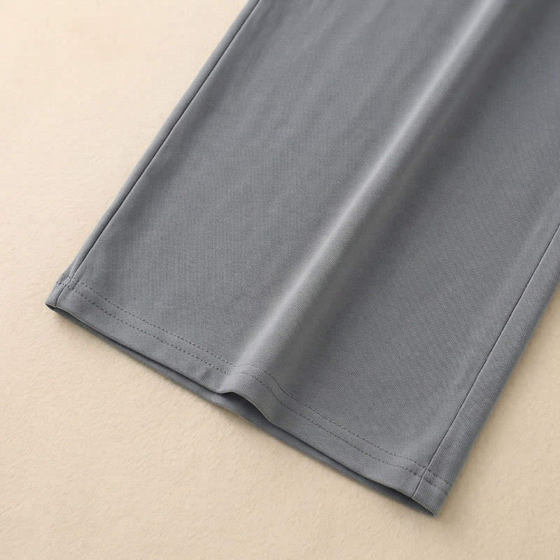 Heather Lounge Pants mit weitem Bein - image 10