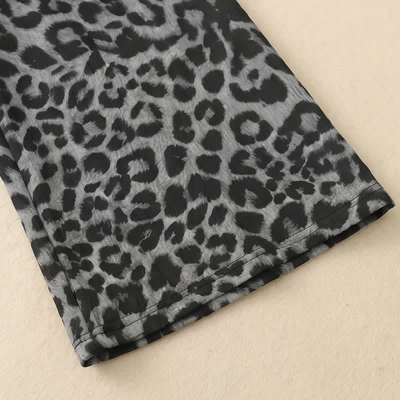 Heather Lounge Pants mit weitem Bein - image 9