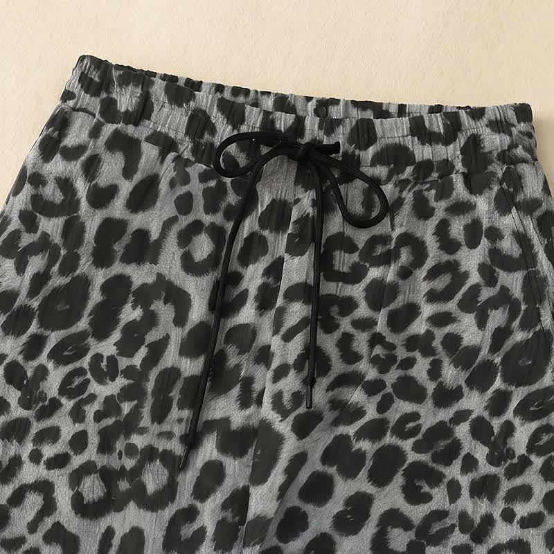 Heather Lounge Pants mit weitem Bein - image 26