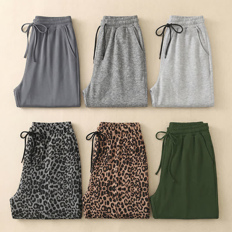 Heather Lounge Pants mit weitem Bein - image 6