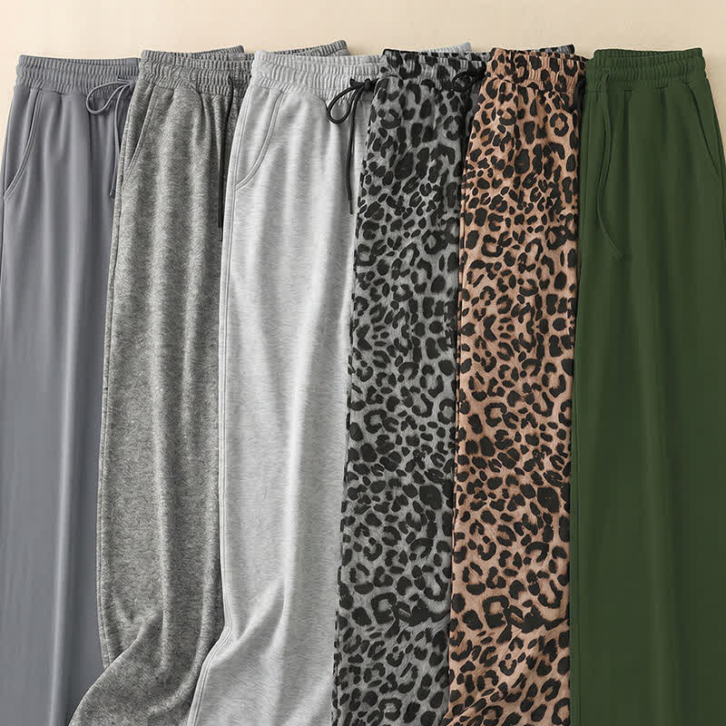 Heather Lounge Pants mit weitem Bein - image 7