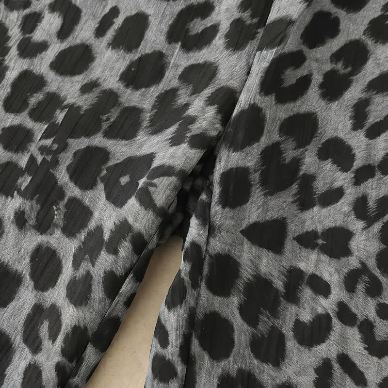 Heather Lounge Pants mit weitem Bein - image 30